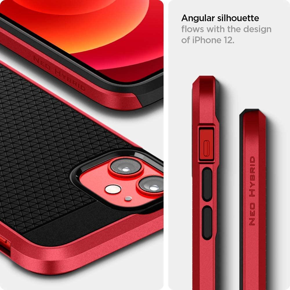 Spigen® Neo Hybrid™ ACS02260 iPhone 12 Mini Case - Red