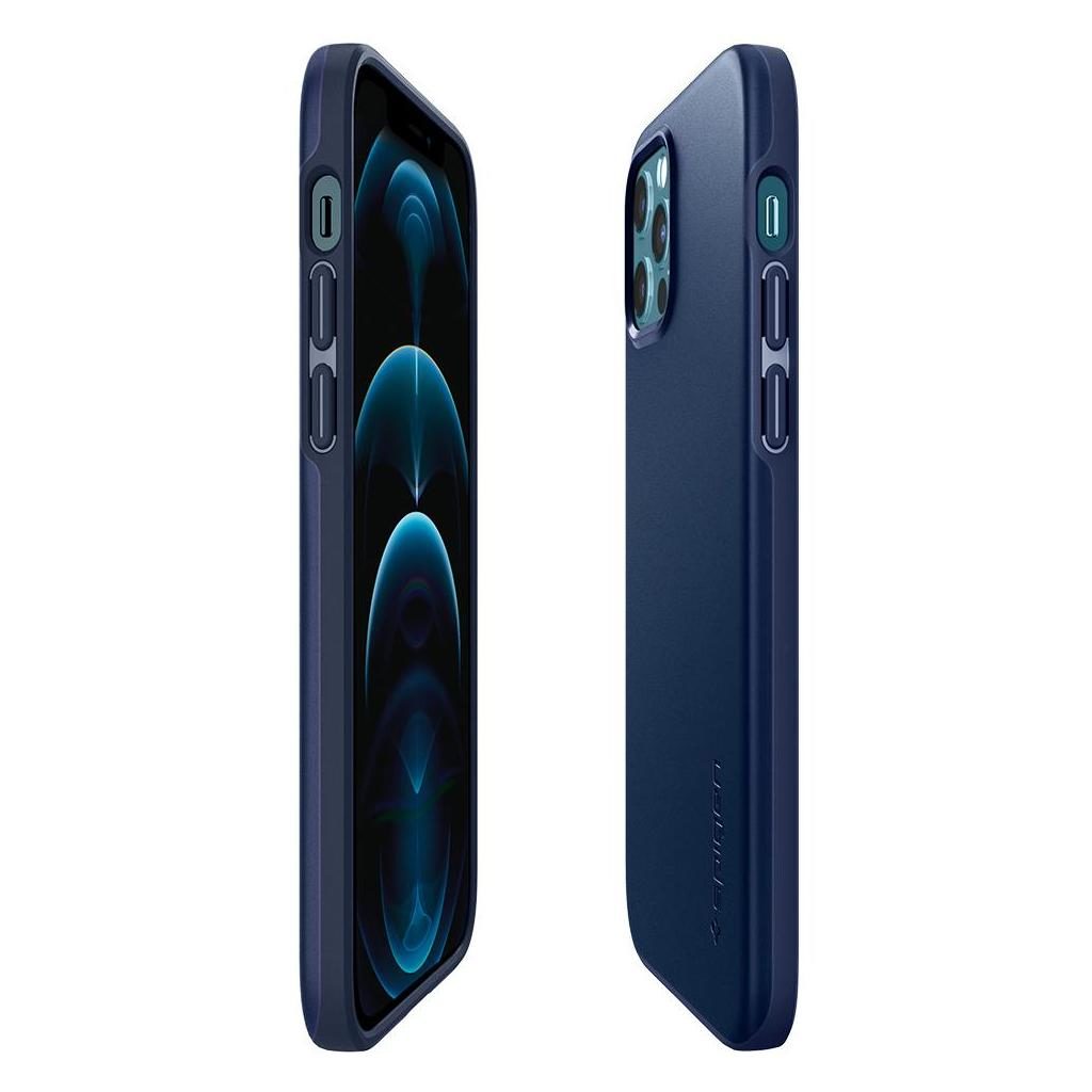 Spigen® Thin Fit™ ACS02296 iPhone 12 / iPhone 12 Pro Case - Navy Blue