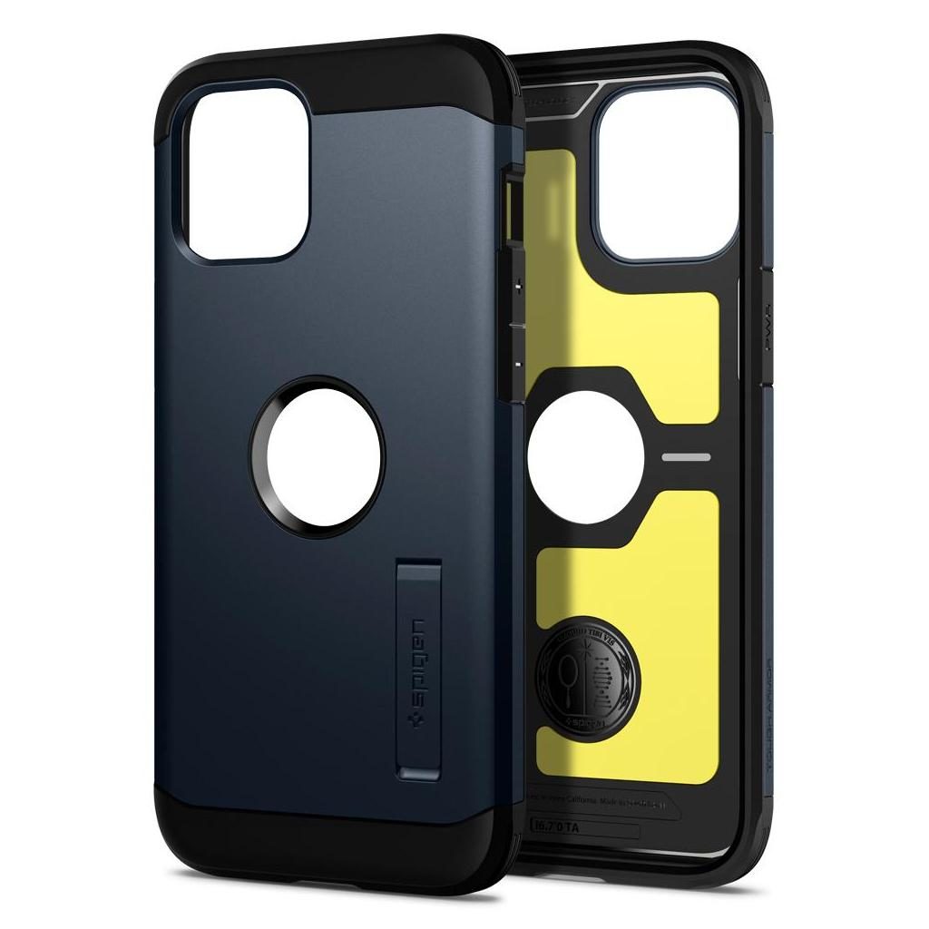 Spigen® Tough Armor™ ACS02295 iPhone 12 Pro Max Case - Metal Slate