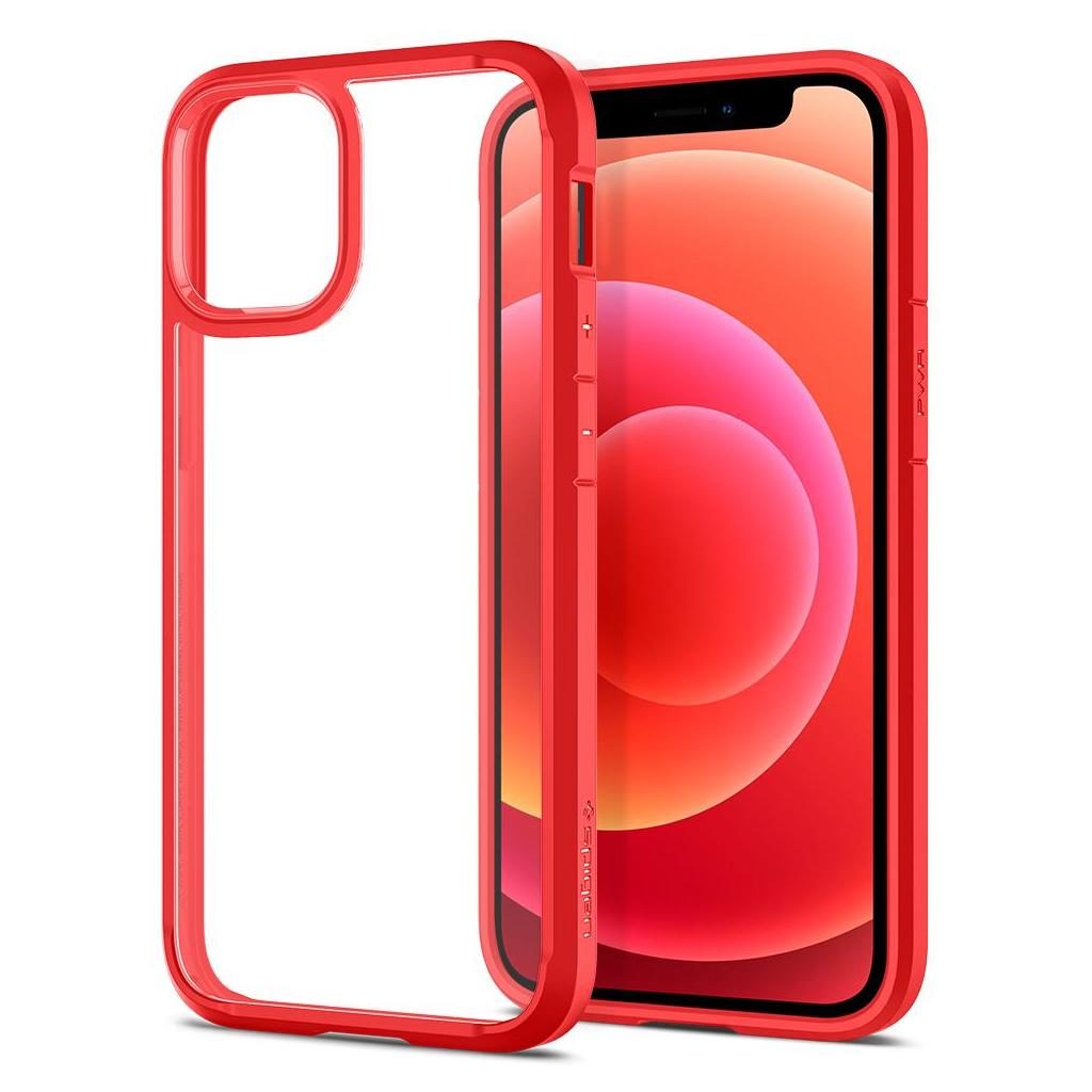 Spigen® Ultra Hybrid™ ACS01747 iPhone 12 Mini Case - Red