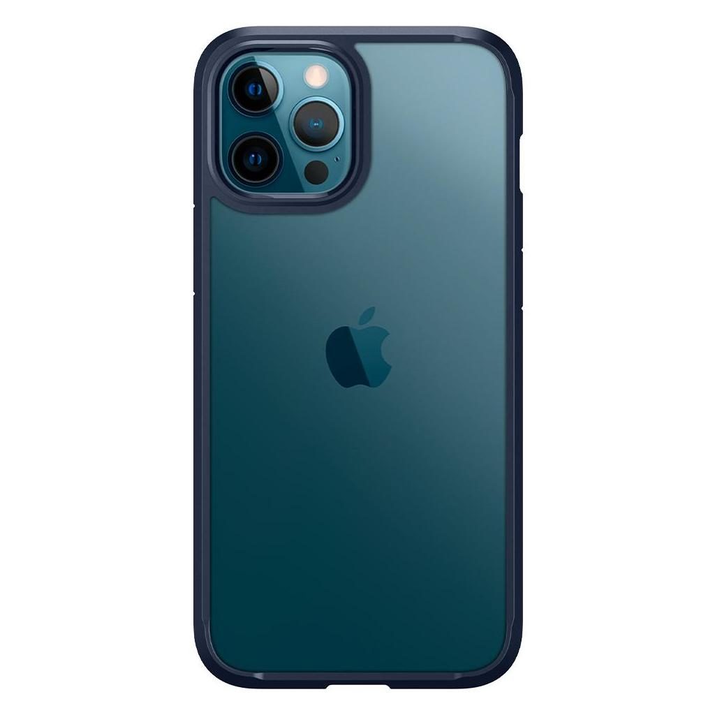 Spigen® Ultra Hybrid™ ACS02248 iPhone 12 Pro Max Case - Navy Blue