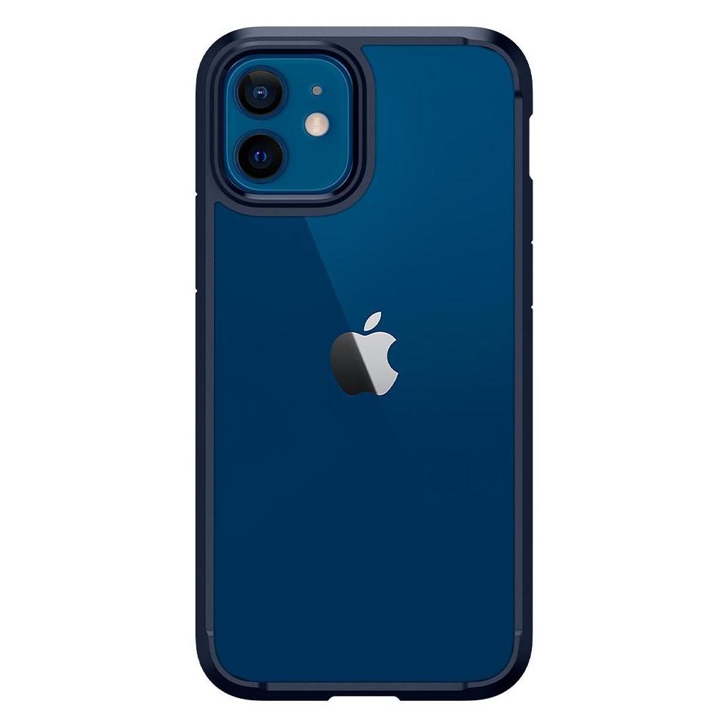 Spigen® Ultra Hybrid™ ACS02251 iPhone 12 / 12 Pro Case - Navy Blue