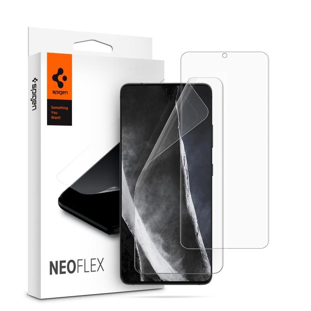 Spigen® (x2Pack) NeoFlex™ Solid AFL02533 Samsung Galaxy S21 Ultra Premium Screen Protector