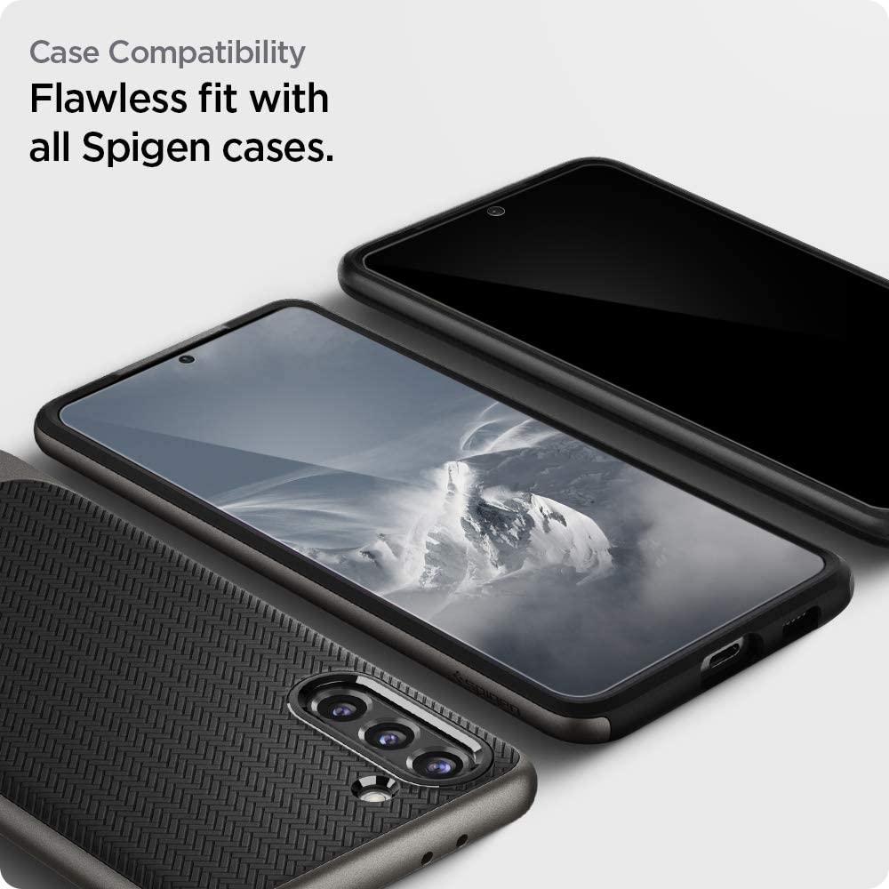 Spigen® (x2Pack) NeoFlex™ Solid AFL02536 Samsung Galaxy S21+ Plus Premium Screen Protector