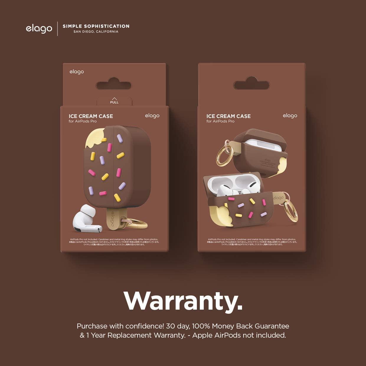 Elago® Ice Cream EAPP-ICE-DBR Apple AirPods Pro Case – Chocolate