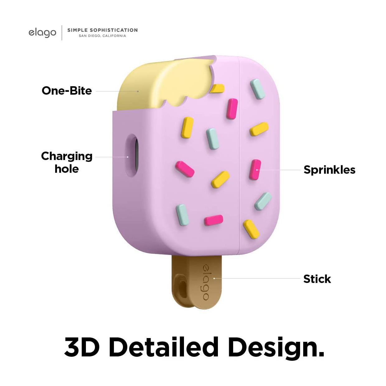 Elago® Ice Cream EAPP-ICE-LV Apple AirPods Pro Case – Blueberry