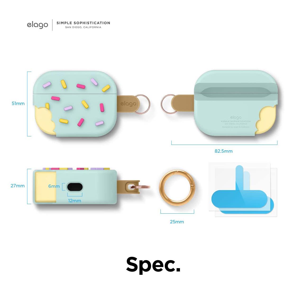 Elago® Ice Cream EAPP-ICE-MT Apple AirPods Pro Case – Mint