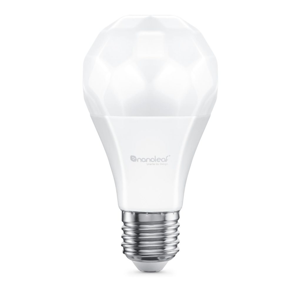 Nanoleaf Essentials E27 | A19 LED 9W 806lm Smart Bulb - 16 Million Colors