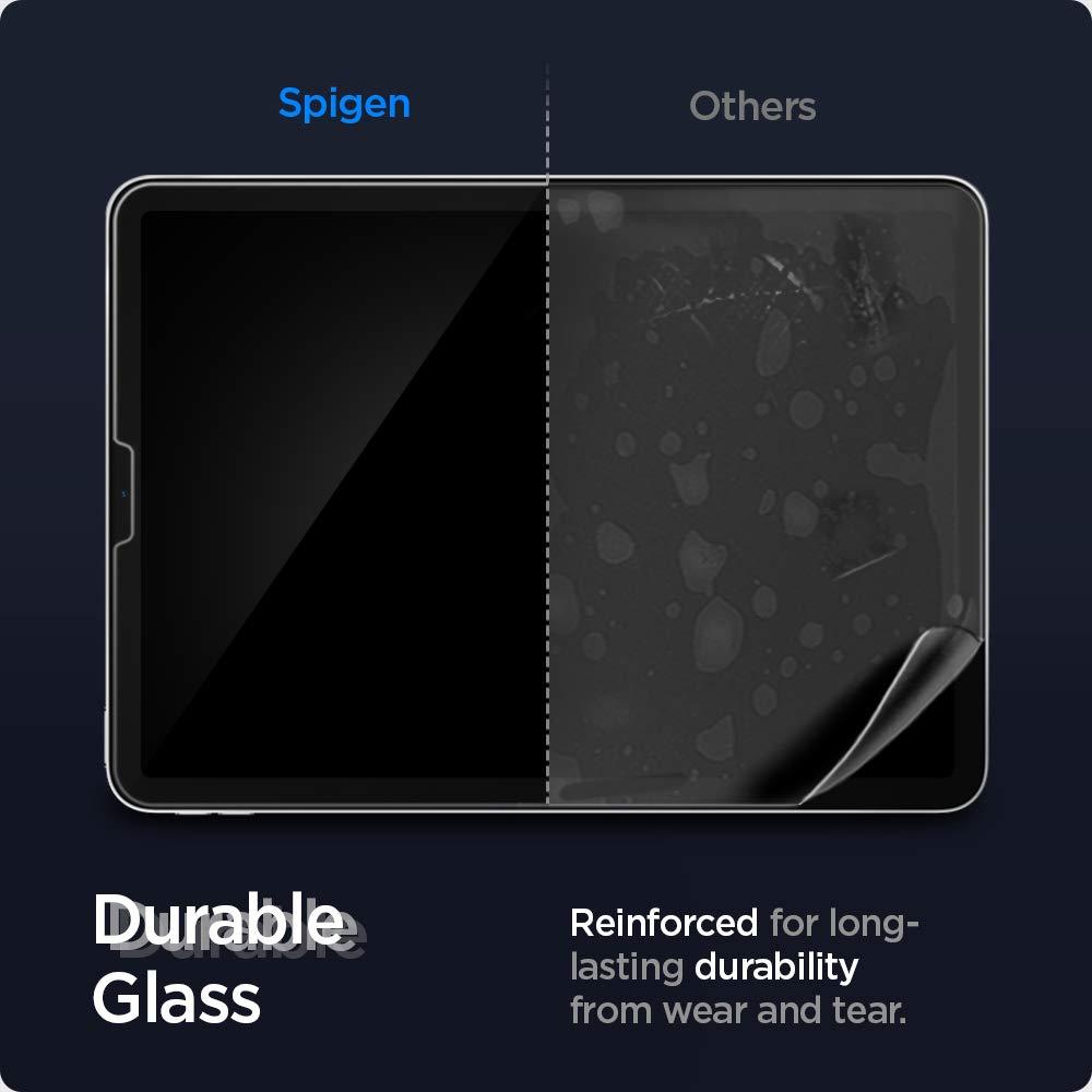 Spigen® GLAS.tR™ EZ FIT™ HD AGL02065 iPad Air 4 10.9-inch (2020) Premium Tempered Glass Screen Protector