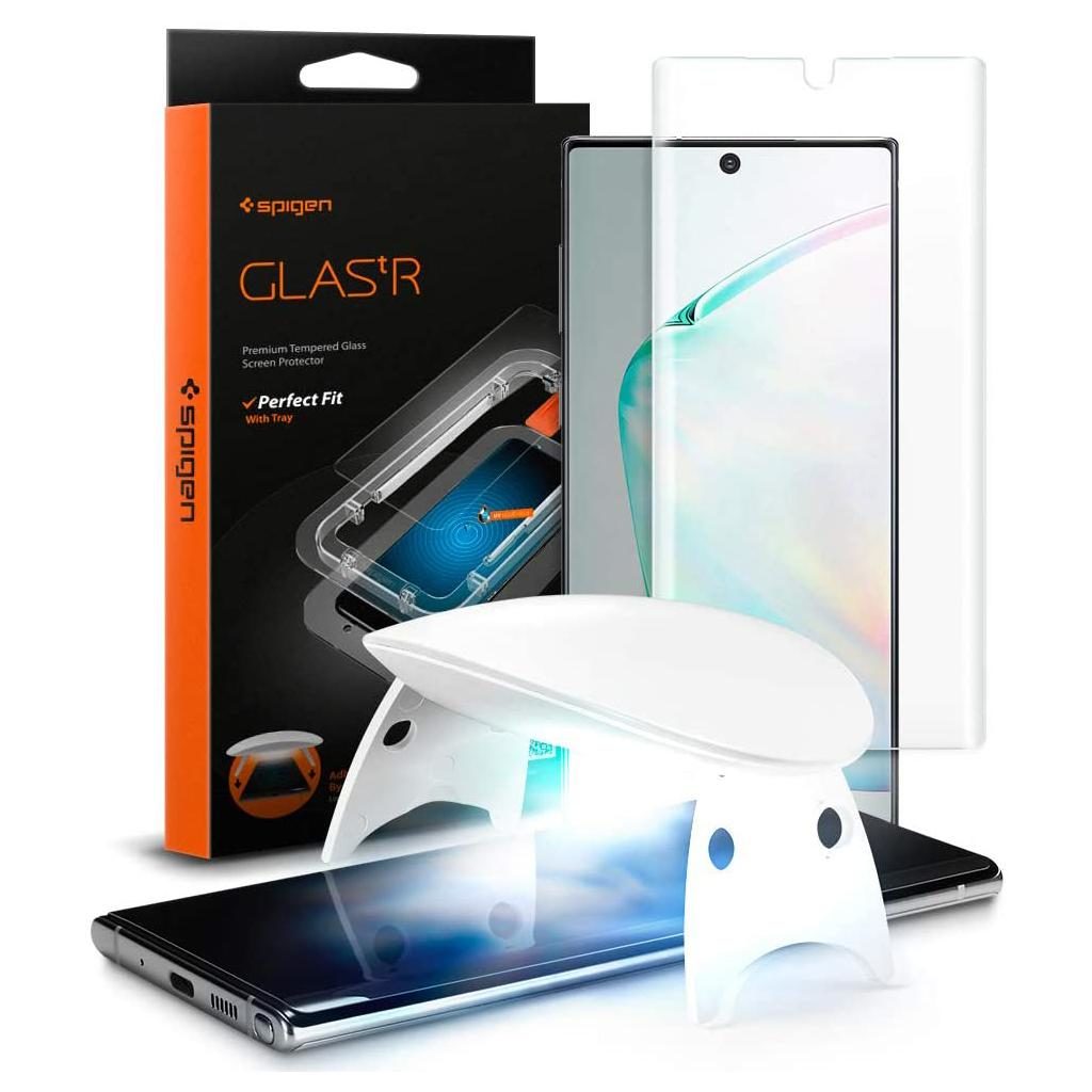 Spigen® GLAS.tR™ Platinum 627GL27613 Samsung Galaxy Note 10+ Plus Premium Tempered Glass Screen Protector