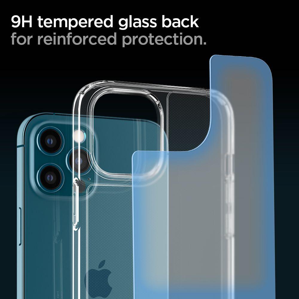 Spigen® Quartz Hybrid™ ACS02601 iPhone 12 / 12 Pro Case - Matte Clear