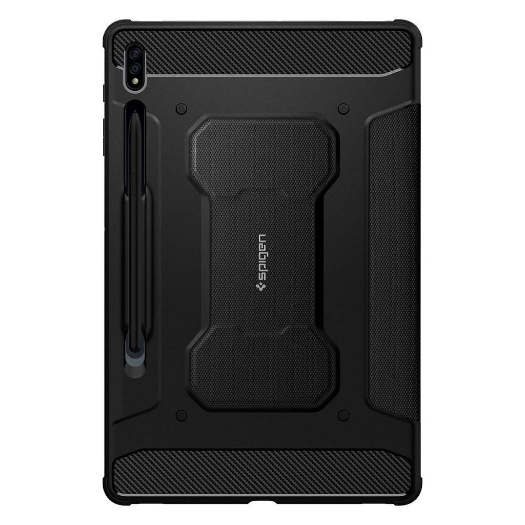 Spigen® Rugged Armor™ Pro ACS01607 Samsung Galaxy Tab S7+ Plus 12.4-inch Case - Black