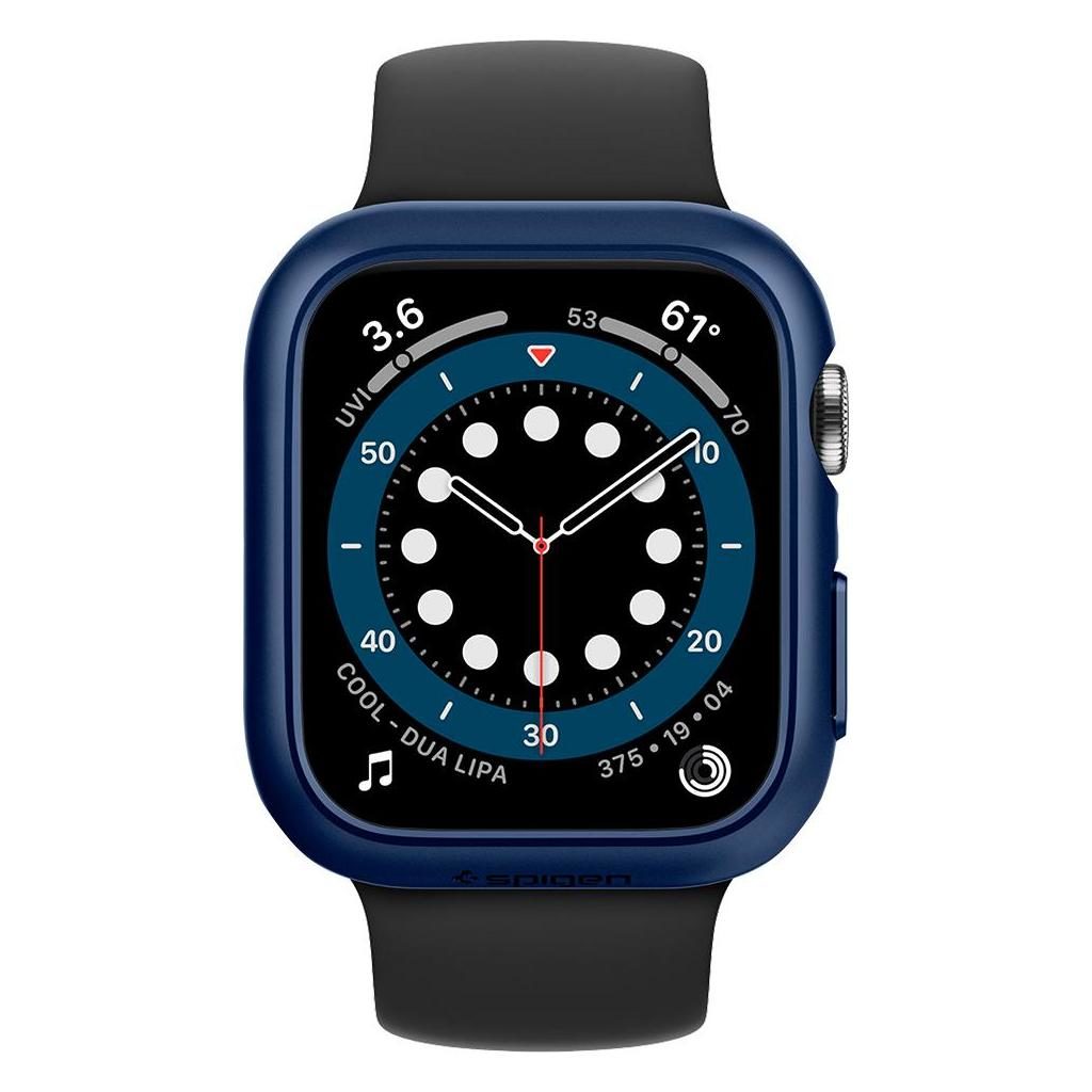 Spigen® Thin Fit™ ACS02226 Apple Watch Series 6 / 5 / 4 / SE (40mm) Case - Metallic Blue