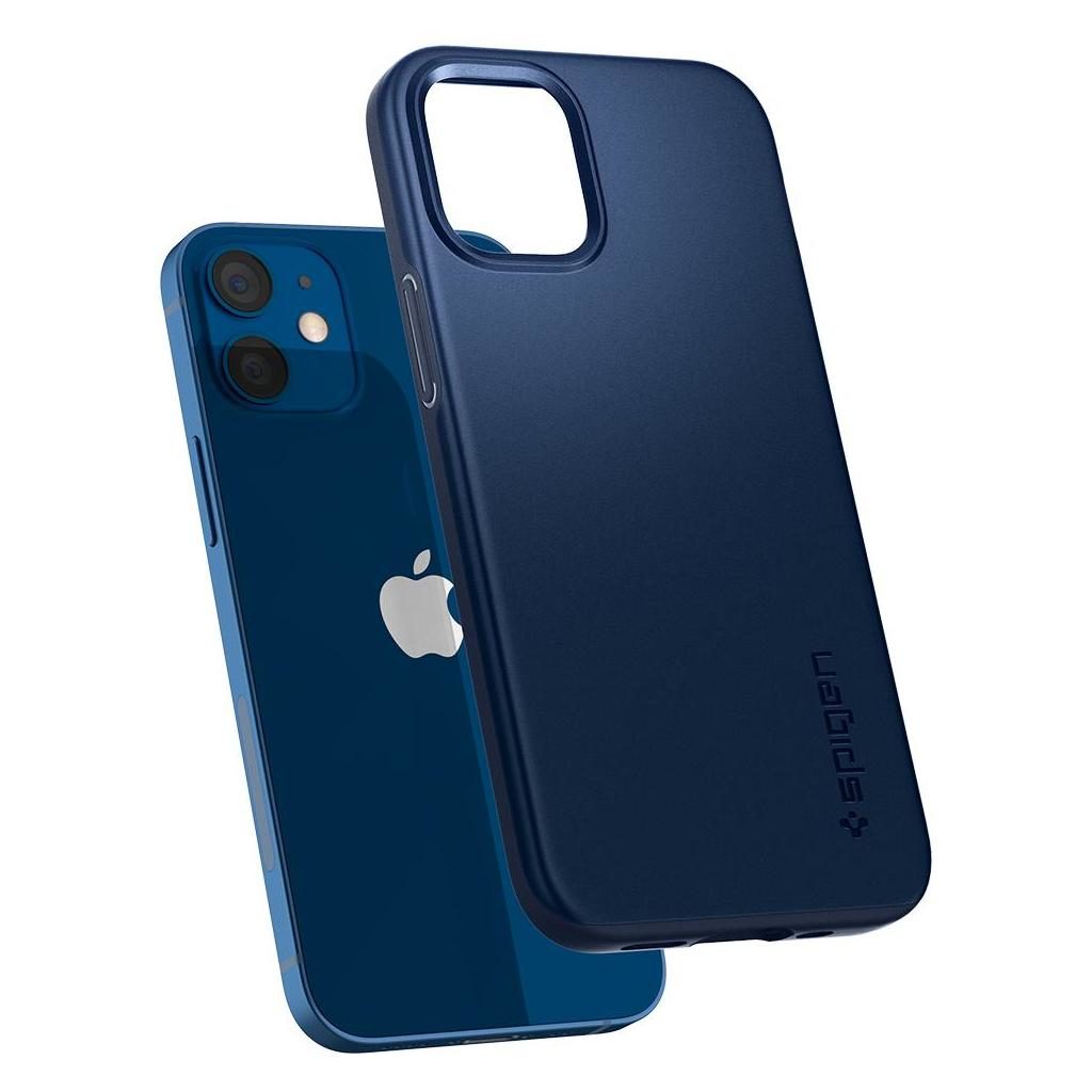 Spigen® Thin Fit™ ACS02299 iPhone 12 Mini Case - Navy Blue