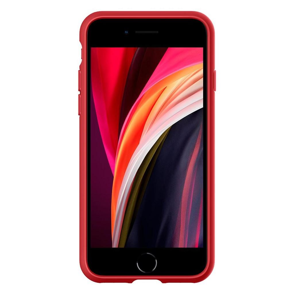 Spigen® Thin Fit™ Pro ACS01340 iPhone SE (2022 / 2020) / 8 / 7 Case - Red