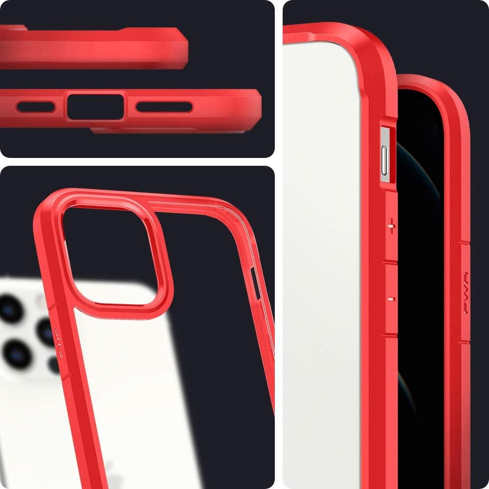 Spigen® Ultra Hybrid™ ACS01620 iPhone 12 Pro Max Case - Red
