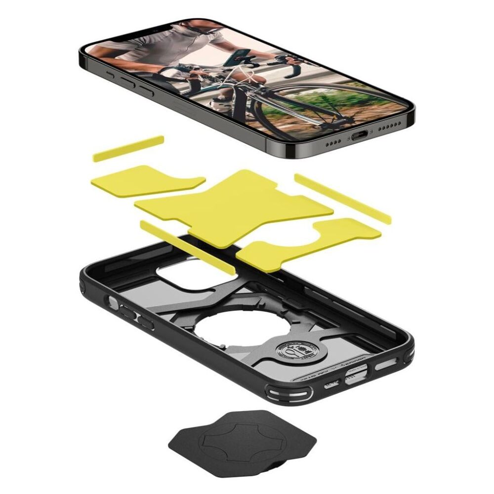 Spigen® Gearlock™ ACS01587 iPhone 12 Pro Max Bike Mount Case - Black