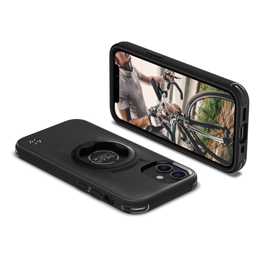 Spigen® Gearlock™ ACS01589 iPhone 12 Mini Bike Mount Case - Black