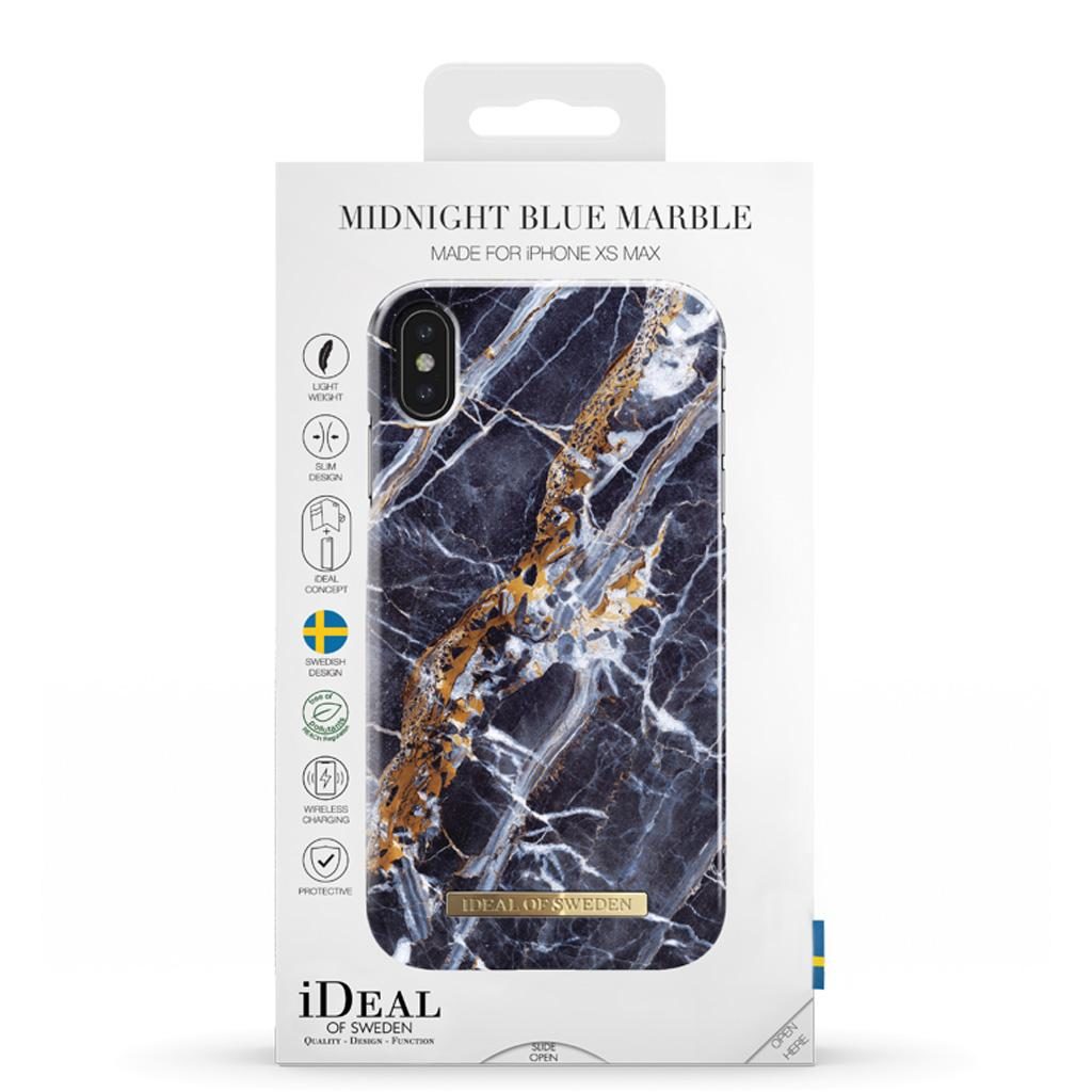iDeal Of Sweden IDFCS17-I1865-66 iPhone XS Max Case – Midnight Blue Marble