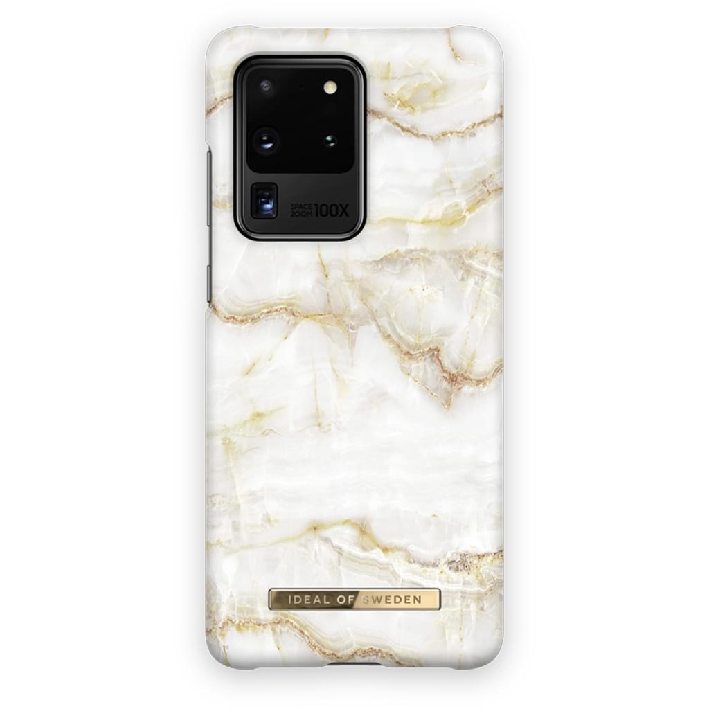 iDeal Of Sweden IDFCSS20-S11P-194 Samsung Galaxy S20 Ultra Case – Golden Pearl Marble