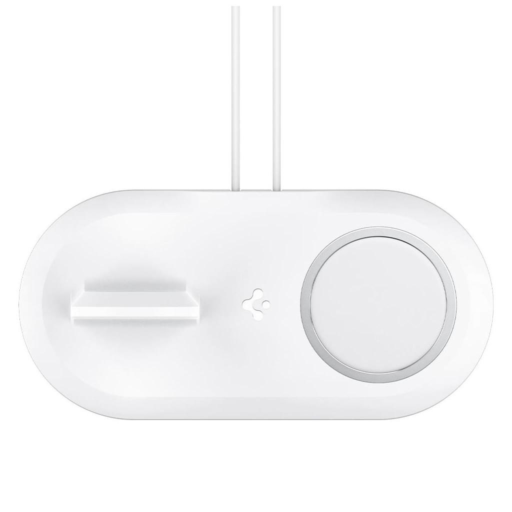 Spigen® Magfit Duo AMP02797 Charger Stand - White