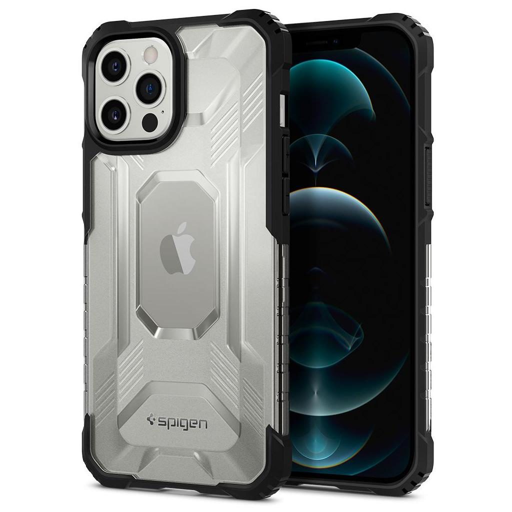 Spigen® Nitro Force ACS02636 iPhone 12 Pro Max Case - Matte Black