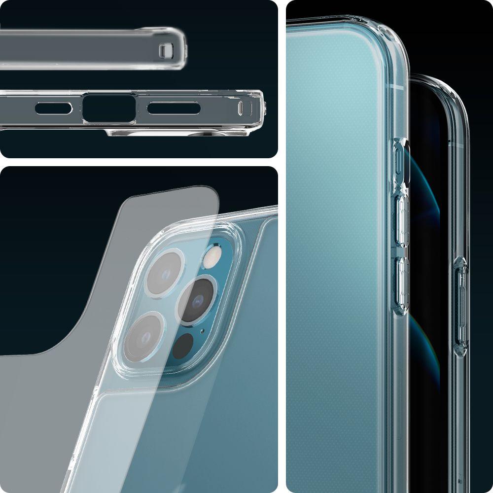 Spigen® Quartz Hybrid™ ACS02600 iPhone 12 Pro Max Case - Matte Clear