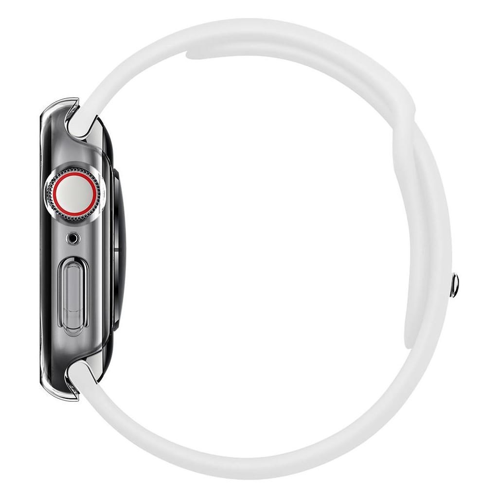 Spigen® Thin Fit™ CC ACS02815 Apple Watch Series 6 / 5 / 4 / SE (40mm) Case - Crystal Clear