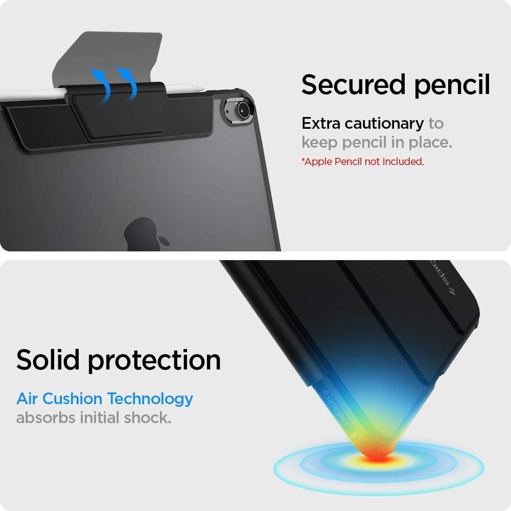 Spigen® Ultra Hybrid™ Pro ACS02697 iPad Air 4 10.9-inch (2020) Case - Black