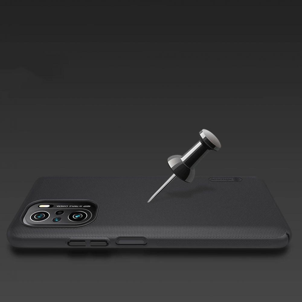Nillkin® Frosted Shield 6902048214835 Xiaomi Poco F3 / Mi 11i Case – Black