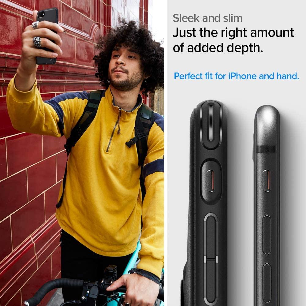 Spigen® Gearlock ACS01590 iPhone SE (2020) / 8 / 7 Bike Mount Case - Black