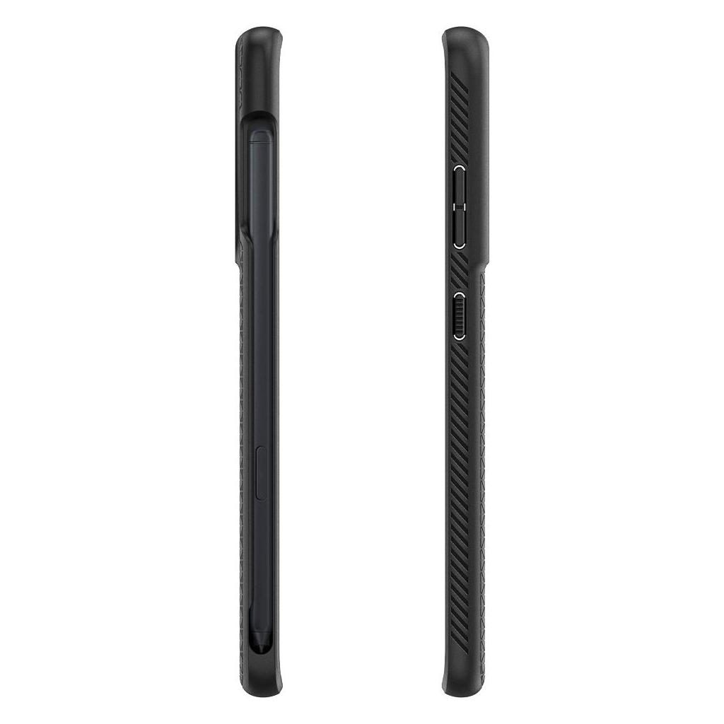 Spigen® Liquid Air™ Pen Edition ACS02831 Samsung Galaxy S21 Ultra Case - Matte Black