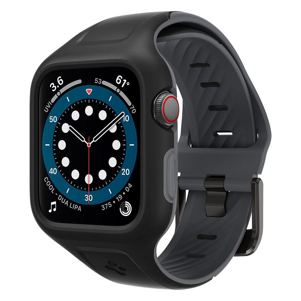 Spigen® Liquid Air™ Pro AMP02007 Apple Watch Series 6 / 5 / 4 / SE (44mm) Case - Black