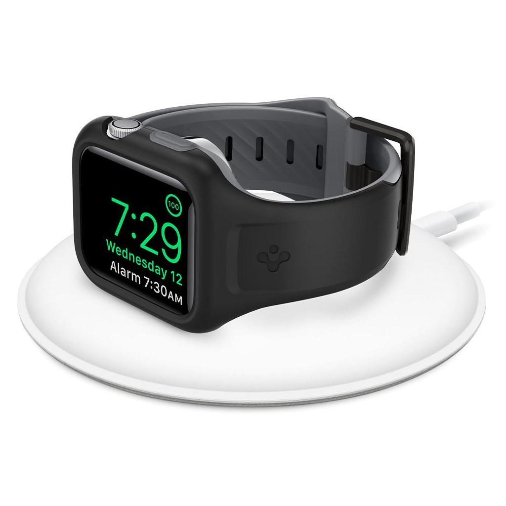 Spigen® Liquid Air™ Pro AMP02020 Apple Watch Series 6 / 5 / 4 / SE (40mm) Case - Black