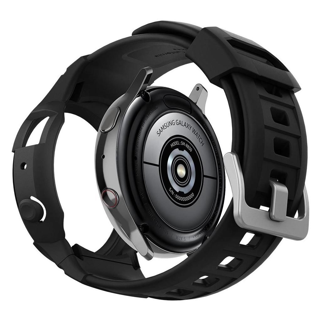 Spigen® Rugged Armor™ Pro ACS02066 Galaxy Watch Active 2 (44mm) Case - Black