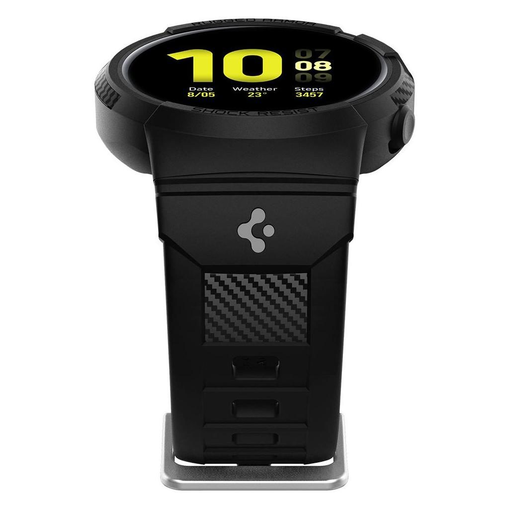 Spigen® Rugged Armor™ Pro ACS02066 Galaxy Watch Active 2 (44mm) Case - Black