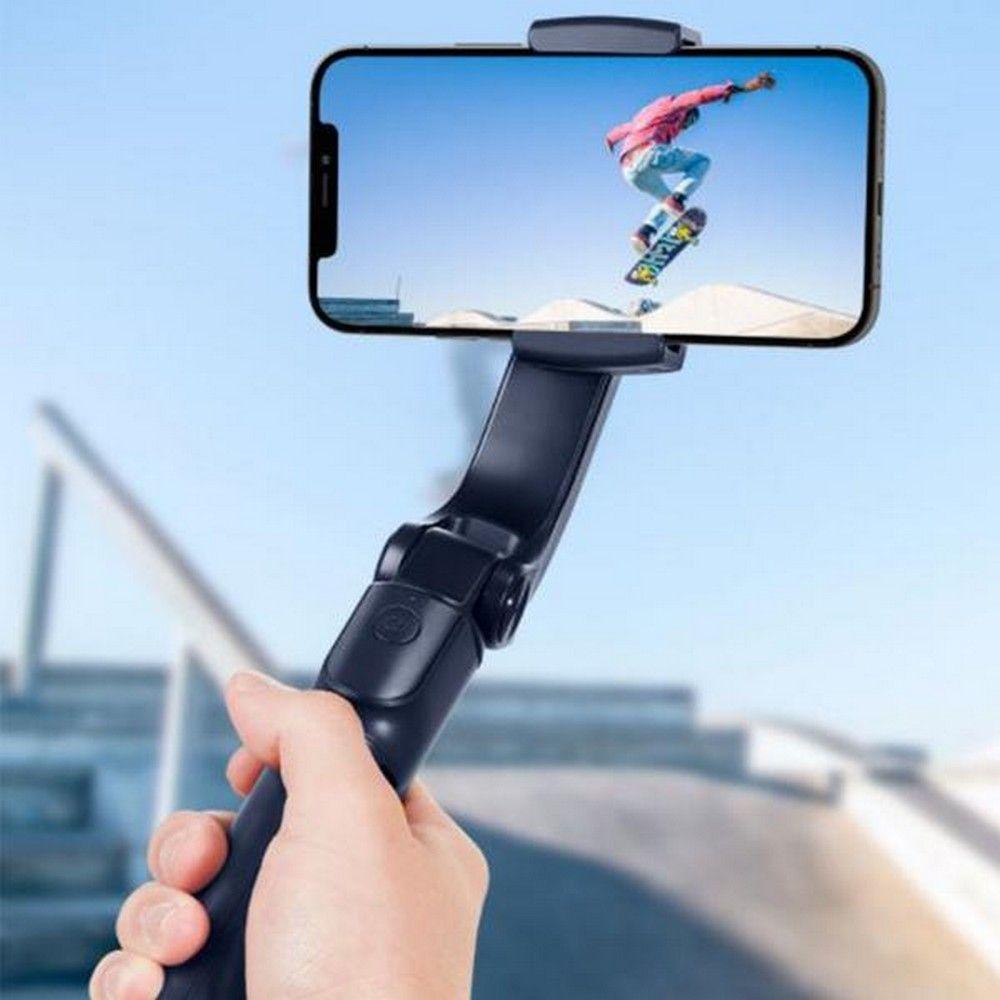 Spigen® S610W AMP01862 Gimbal Wireless Selfie Stick - Black