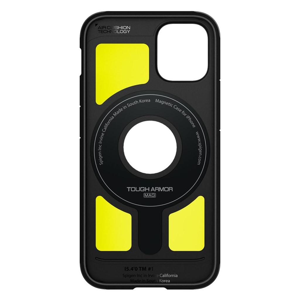 Spigen® Tough Armor™ Mag Safe ACS02621 iPhone 12 Mini Case - Black