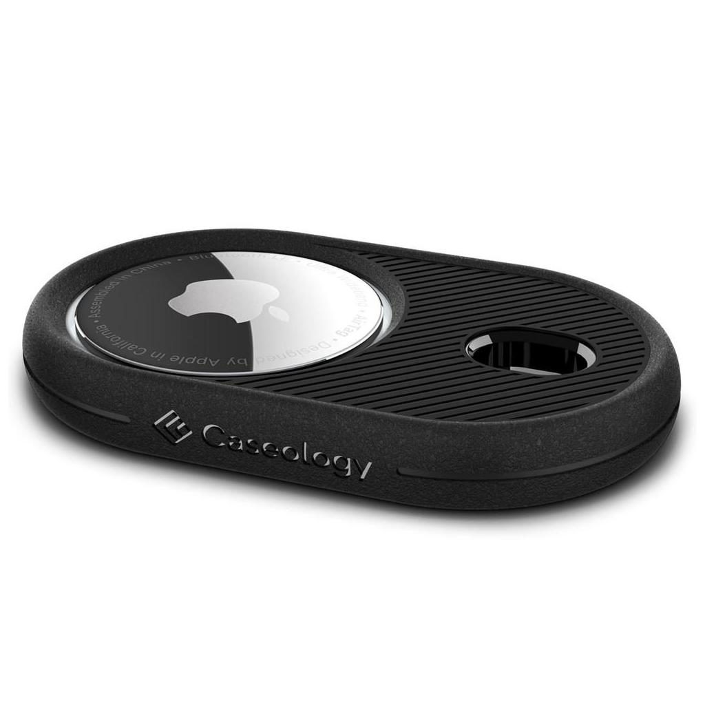 Spigen® Vault™ by Caseology® Collection AMP01439 Apple AirTag Case - Matte Black
