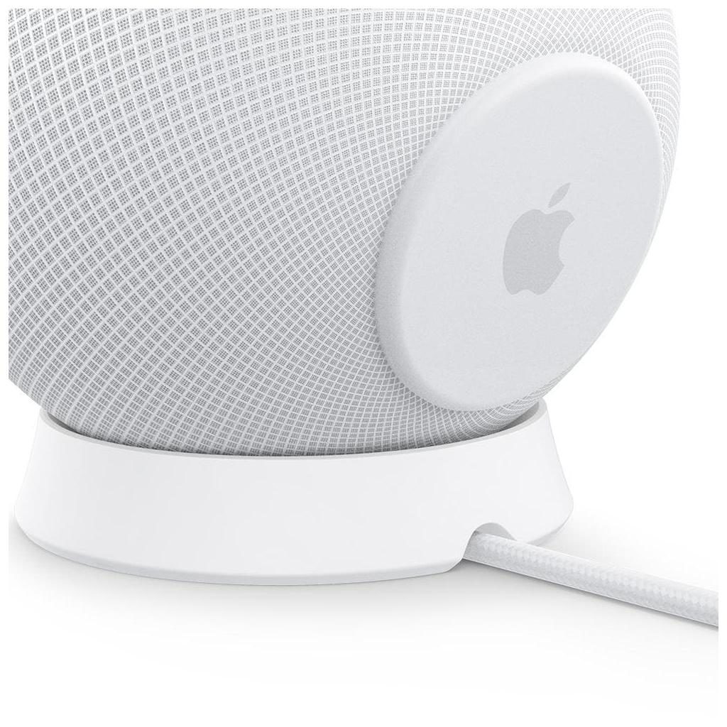 Spigen® Silicone Fit™ AMP02816 Apple HomePod Mini Stand - White