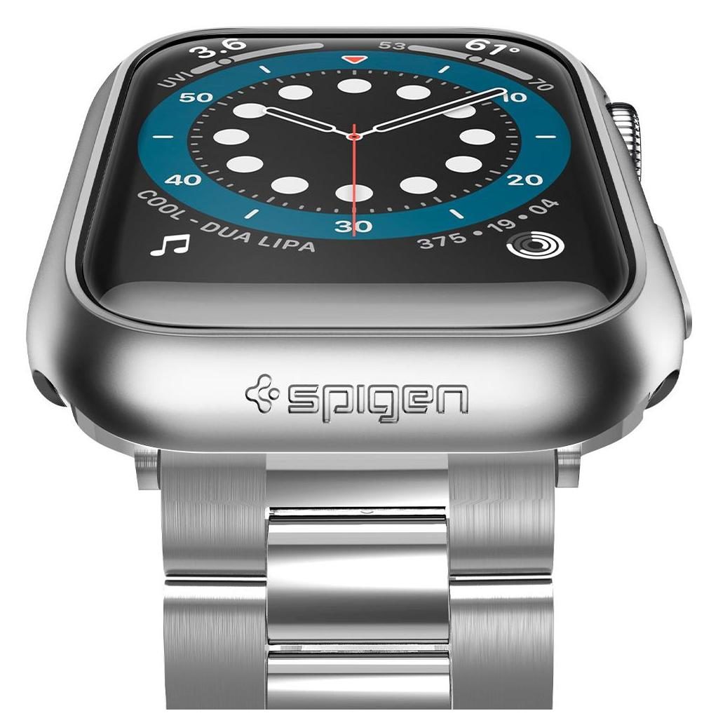 Spigen® Thin Fit™ ACS02957 Apple Watch Series 6 / 5 / 4 / SE (44mm) Case - Graphite