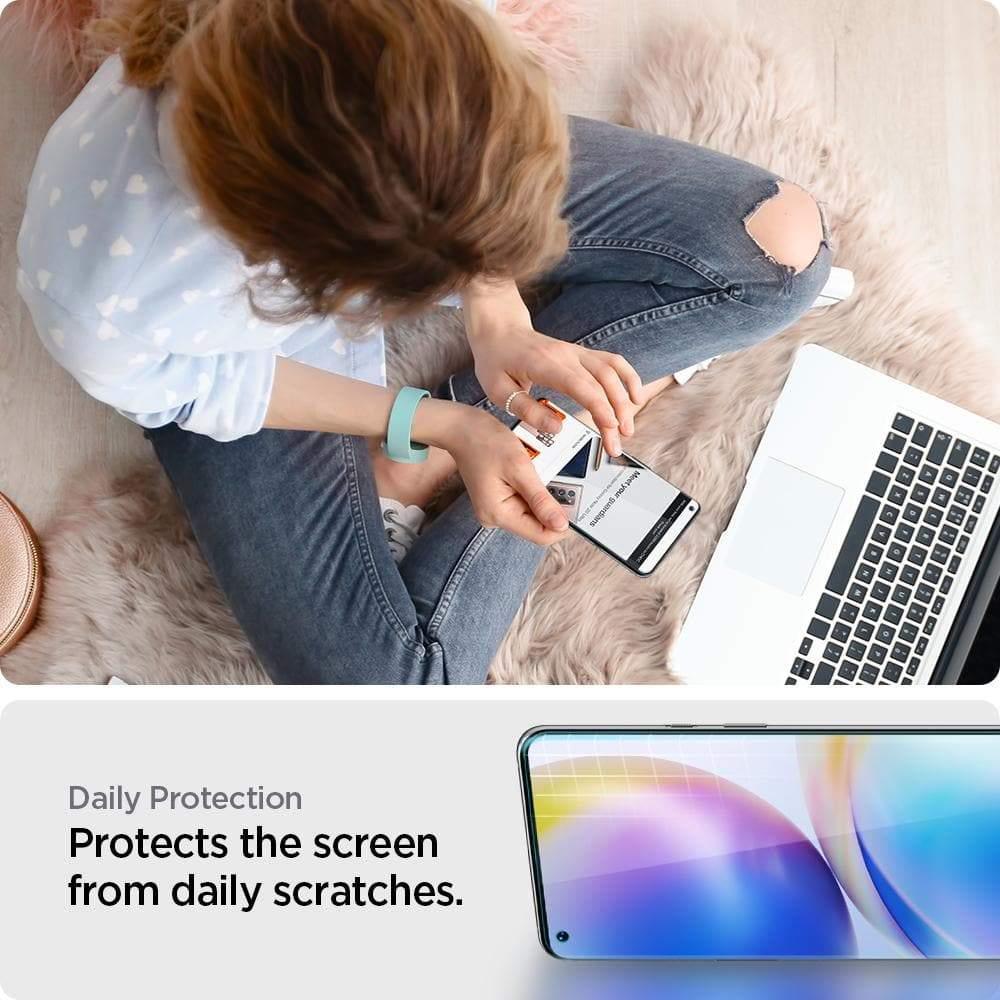 Spigen® (x2Pack) NeoFlex™ AFL02771 OnePlus 9 Pro Premium Screen Protector