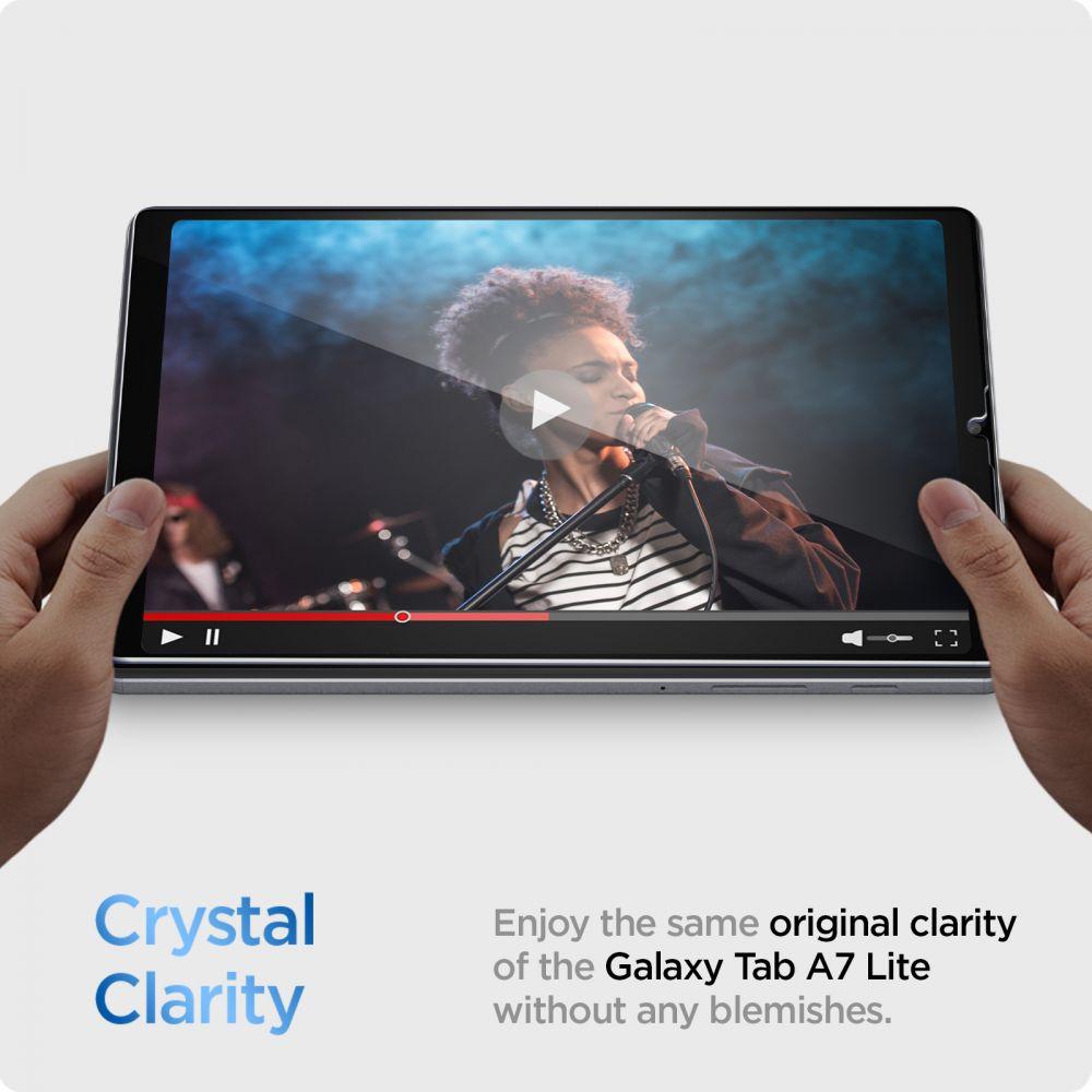 Spigen® GLAS.tR™ AGL03004 Samsung Galaxy Tab A7 Lite 8.7-inch Premium Tempered Glass Screen Protector