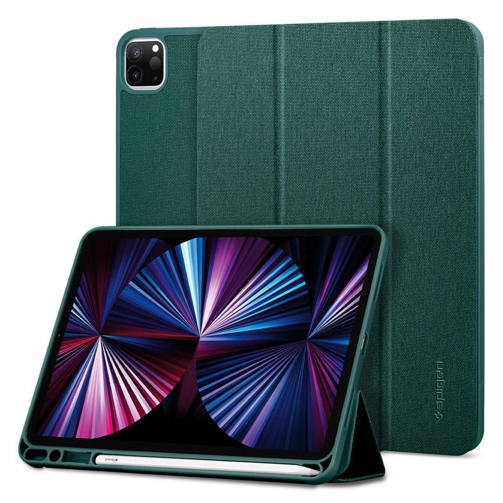 Spigen® Urban Fit™ ACS01056 iPad Pro 11-inch (2021 / 2020 / 2018) Case - Midnight Green