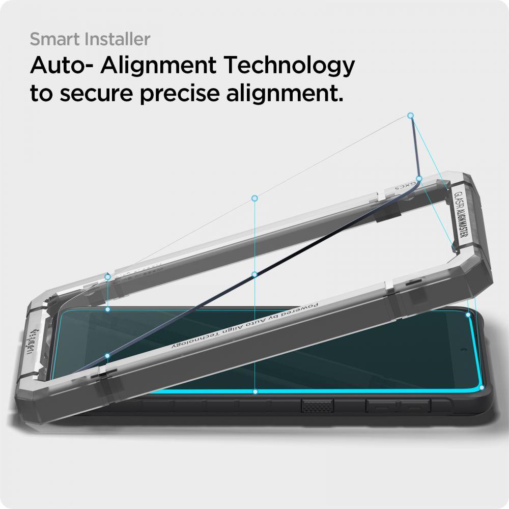 Spigen® (x2.Pack) GLAS.tR™ ALIGNmaster™ AGL03005 Samsung Galaxy XCover 5 Premium Tempered Glass Screen Protector