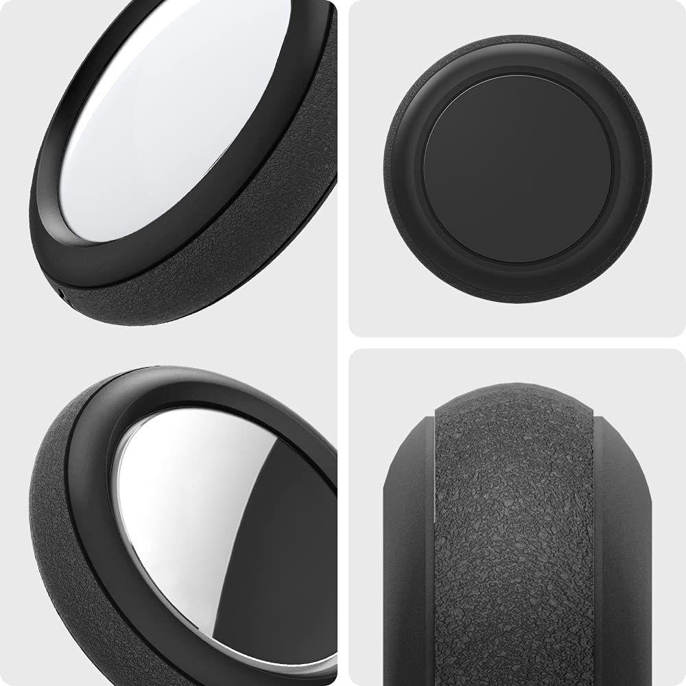 Spigen® (x2.Pack) Silicone Fit™ AHP03070 Apple AirTag Case - Black