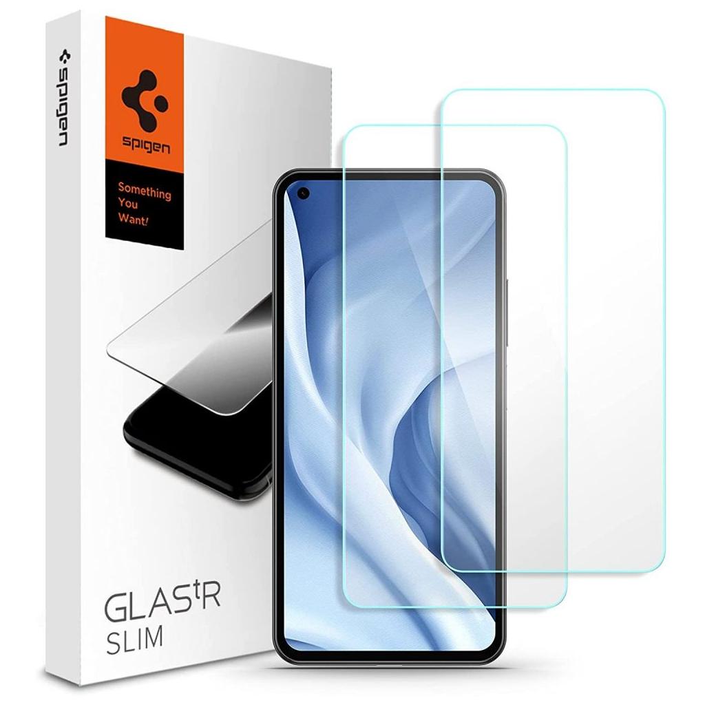 Spigen® (x2Pack) GLAS.tR™ AGL03048 Xiaomi Mi 11 Lite / Mi 11 Lite 5G Tempered Glass Screen Protector