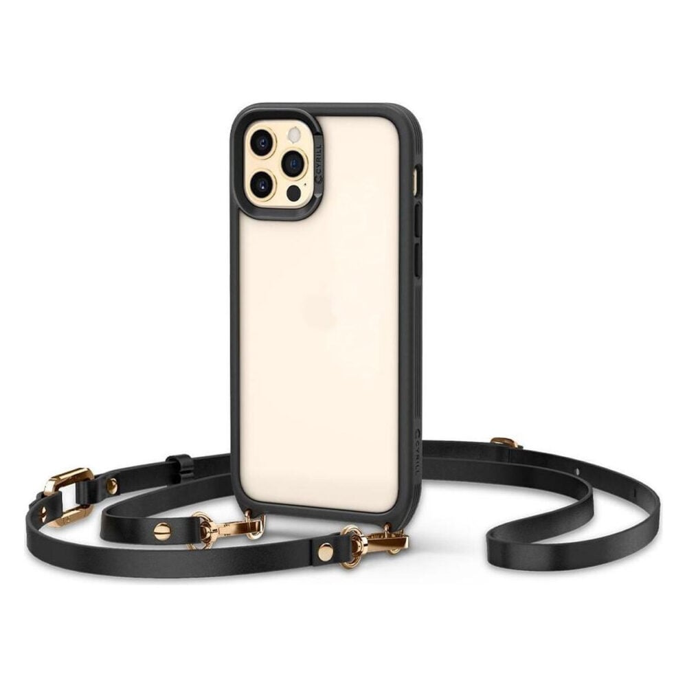 Spigen® Classic Charm by Cyrill Collection ACS02302 iPhone 12 / 12 Pro Case - Black