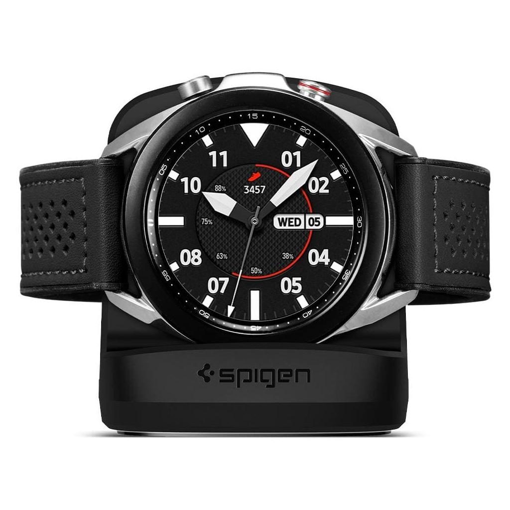 Spigen® S352 AMP01859 Samsung Galaxy Watch 3 Night Stand - Black