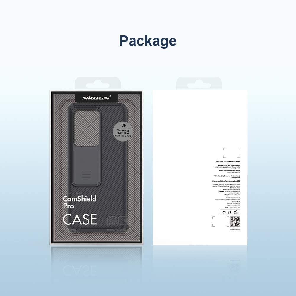 Nillkin® CamShield Pro 6902048197046 Samsung Galaxy S20 Ultra Case – Black